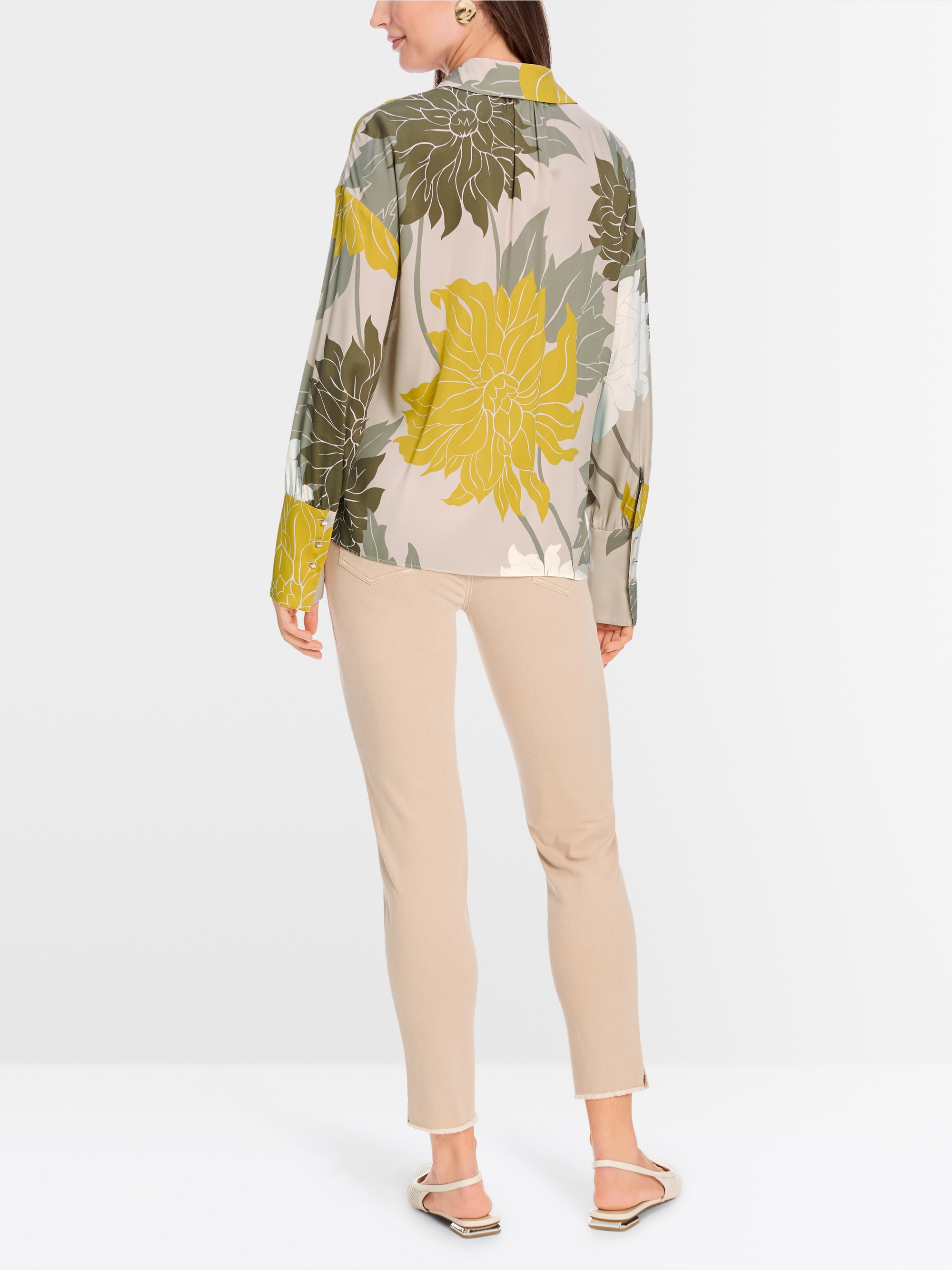 Marc-Cain Blouse with floral pattern