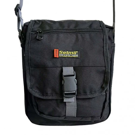 Setmil City Pouch 34 negro - Bolso urbano bandolera