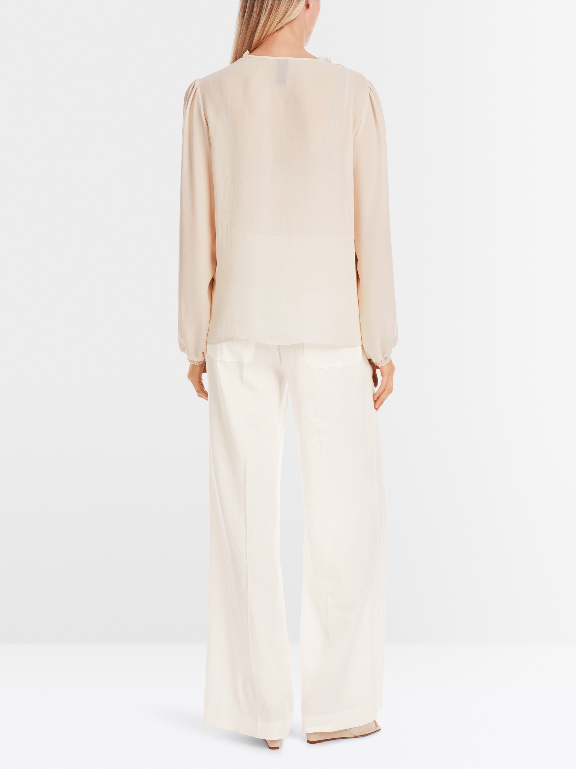 Marc-Cain Rethink Together ruched blouse