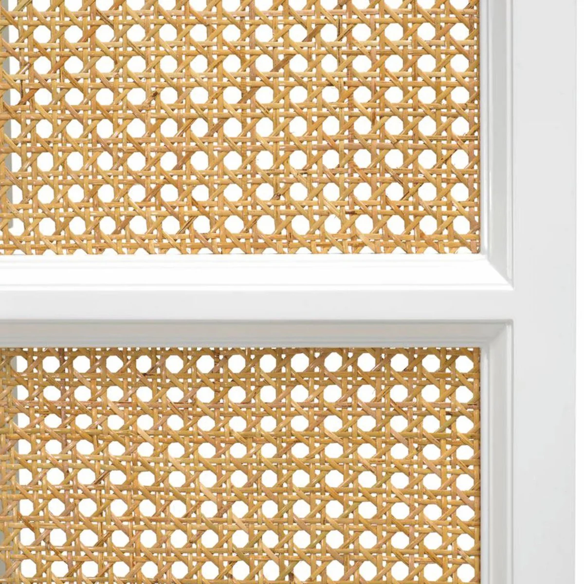 Casa Padrino separador de ambientes de lujo blanco / natural 163 x A. 225 cm - Interior de lujo