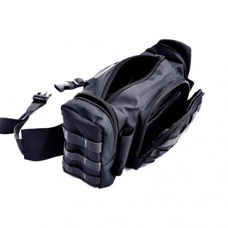 DD Hammocks Action Pack 8L negra - Riñonera táctica con Molle