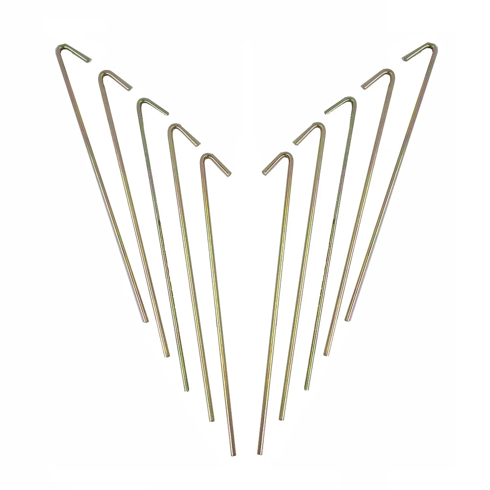 Pack de 10 Piquetas ACERO 30 CM