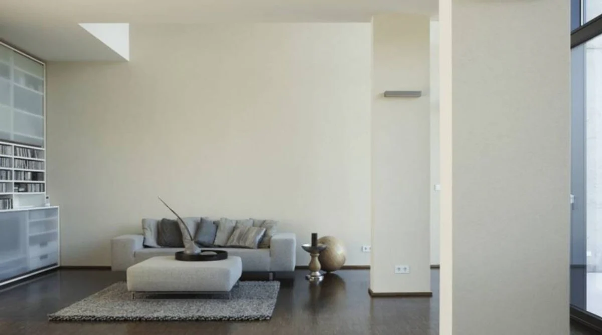 Papel Pintado no Tejido Barroco de Diseño Versace IV 37050-5 - Crema - Papel Pintado de Lujo - Alta Calidad