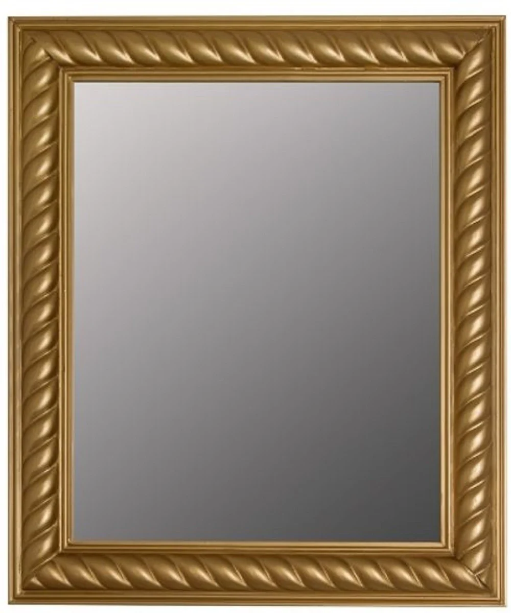 Casa Padrino Espejo / Espejo de Pared Barroco Oro Antiguo 52 x H. 62 cm - Muebles Barrocos