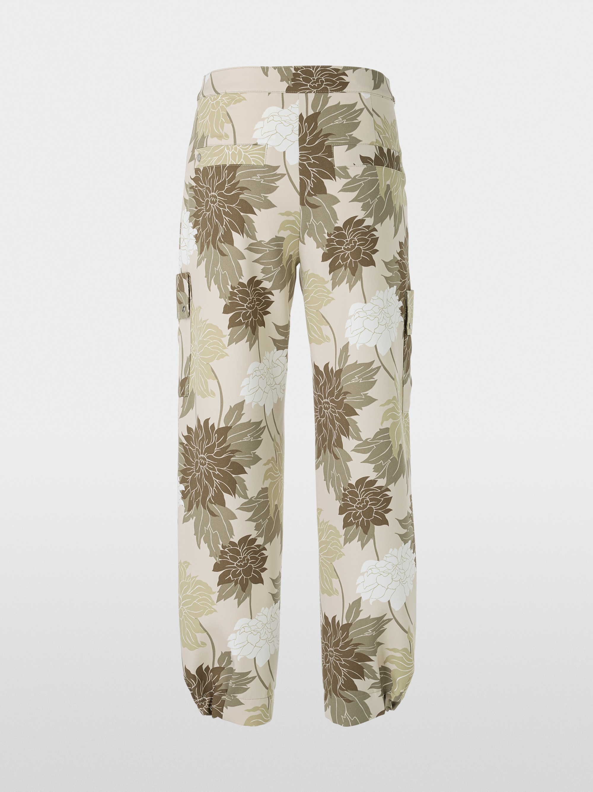 Marc-Cain RENTON cargo pants in floral design