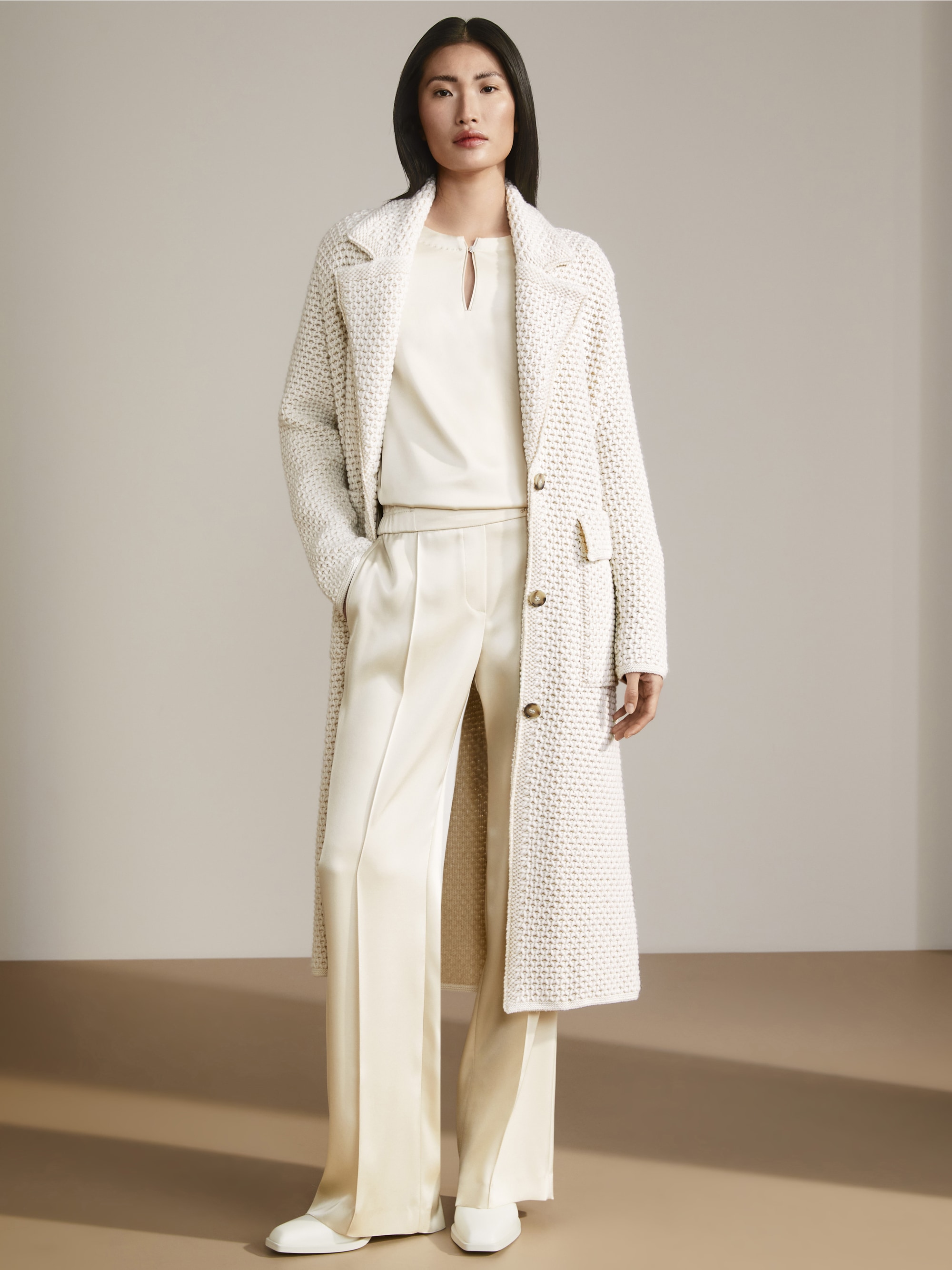 Marc-Cain WASHINGTON wide slip-on trousers