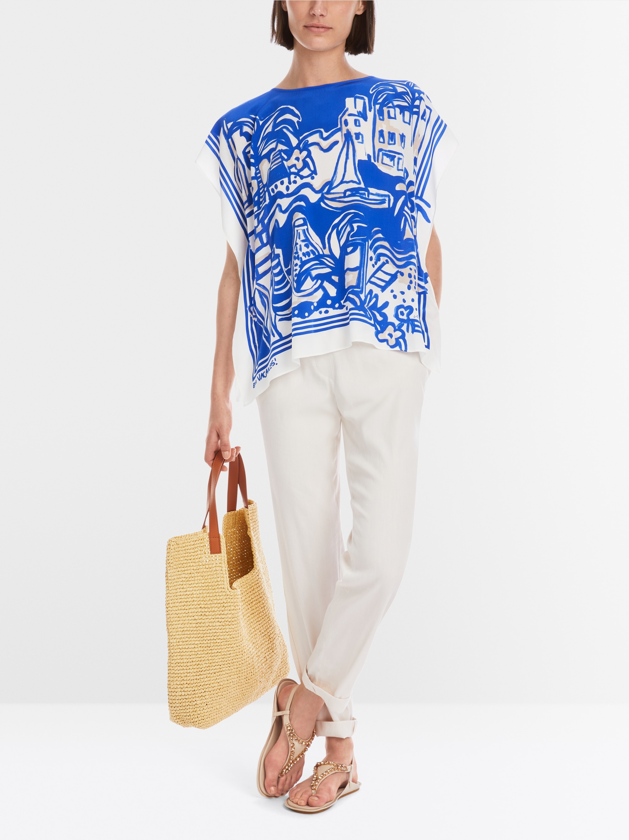 Marc-Cain Elegant slip blouse