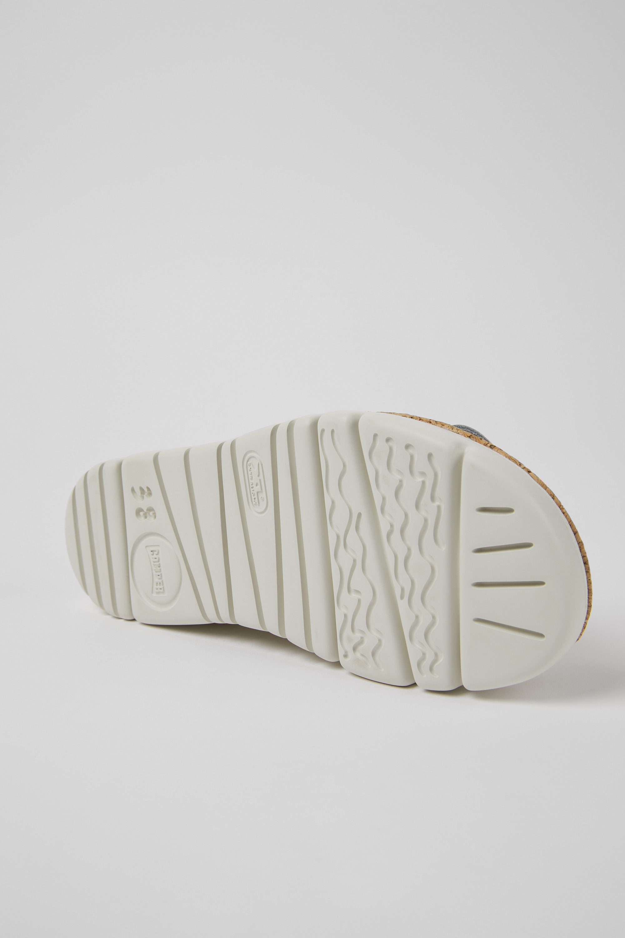 Oruga - White leather sandals for women