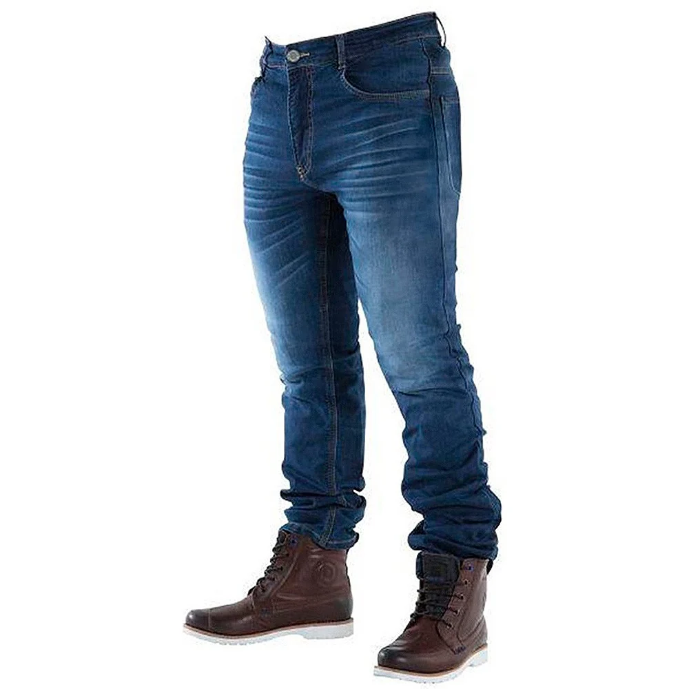 PANTALON VAQUERO OVERLAP STREET SMALT AZUL