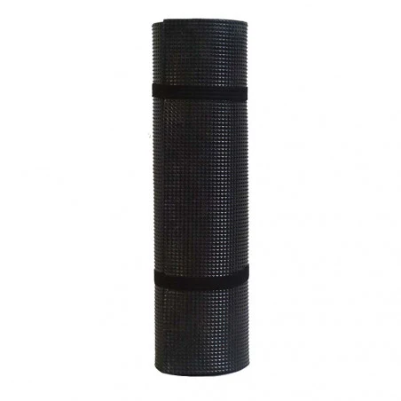 Esterilla aislante de espuma grabada Camping Sport HIKE MAT - negro y azul