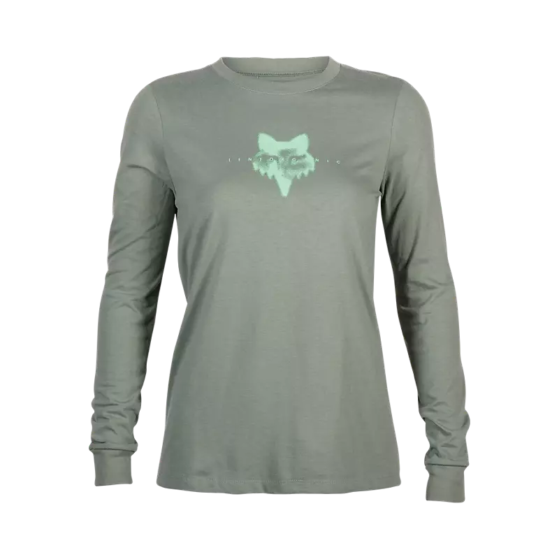 Womens Inorganic Long Sleeve Basic Tee