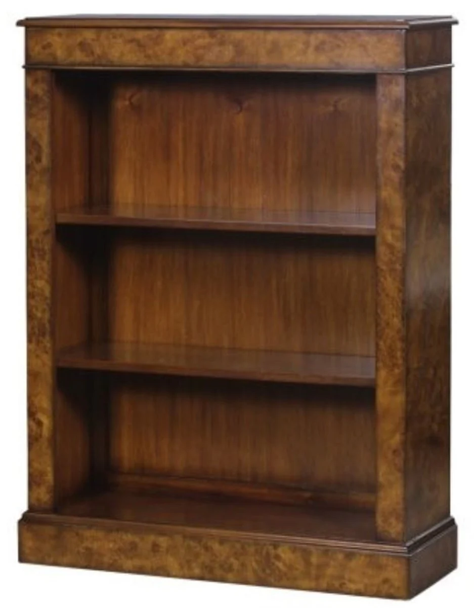 Casa Padrino librer¨ªa de caoba de lujo marr¨®n 91 x 31 x H. 123 cm - Mobiliario de Oficina de Lujo
