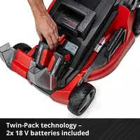 Cordless Lawn Mower GE-CM 43 Li M Kit (2x4,0Ah)