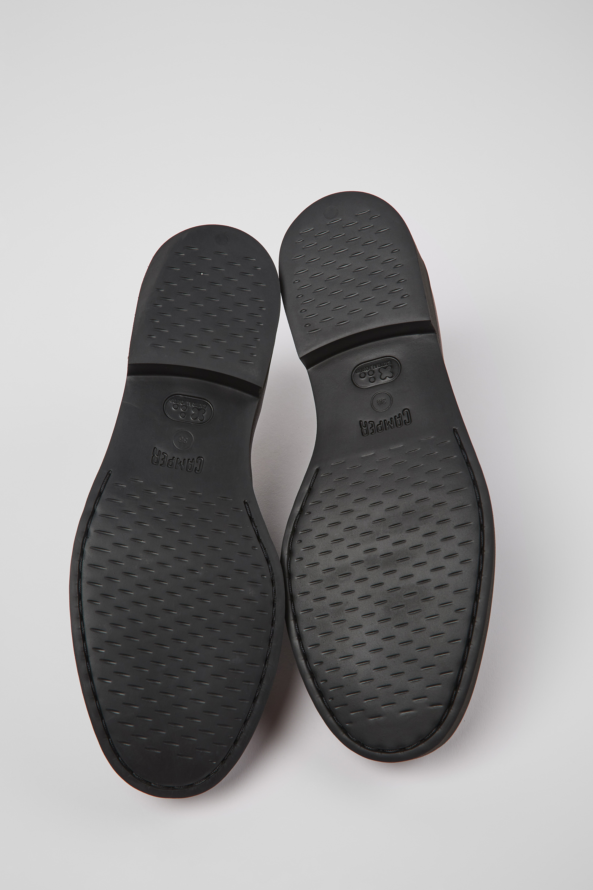 Iman - Burgundy leather shoes for women