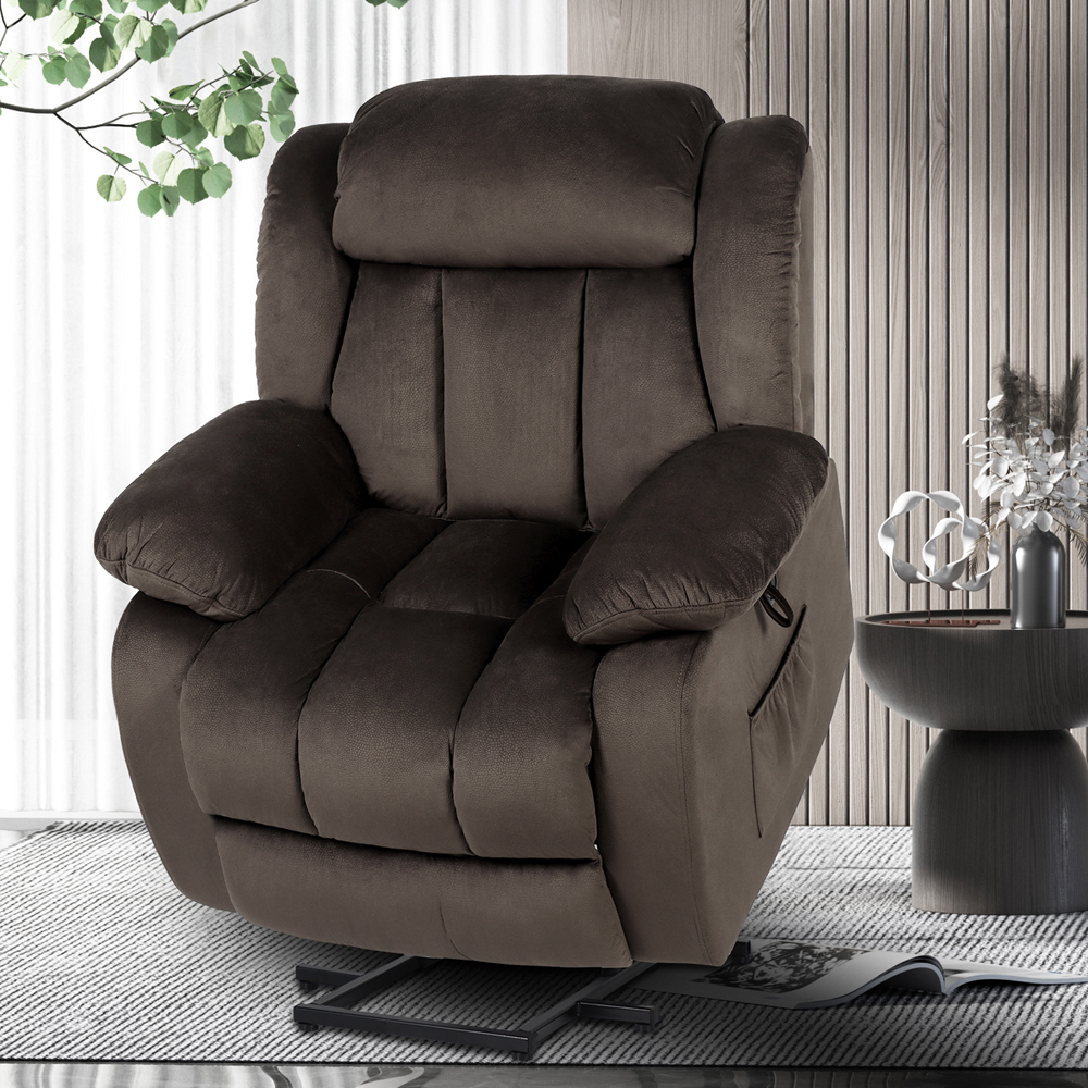 Clearance Sale Best MassageTheater Seating for Home| Power Electric Recliner Chair Movie Theater Seats with USB Port, Side Pocket