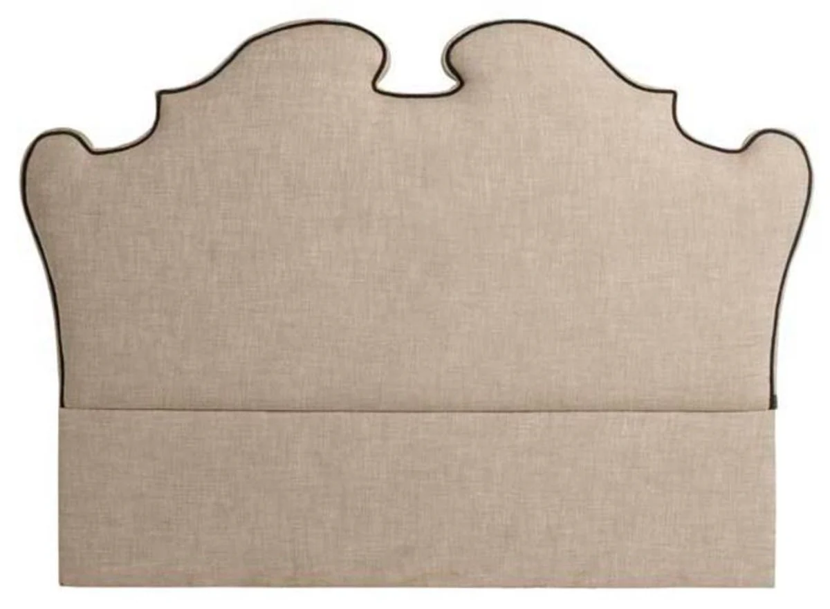 Casa Padrino cabecero de cama de diseño de color beige 200 x H. 144 cm - calidad de lujo