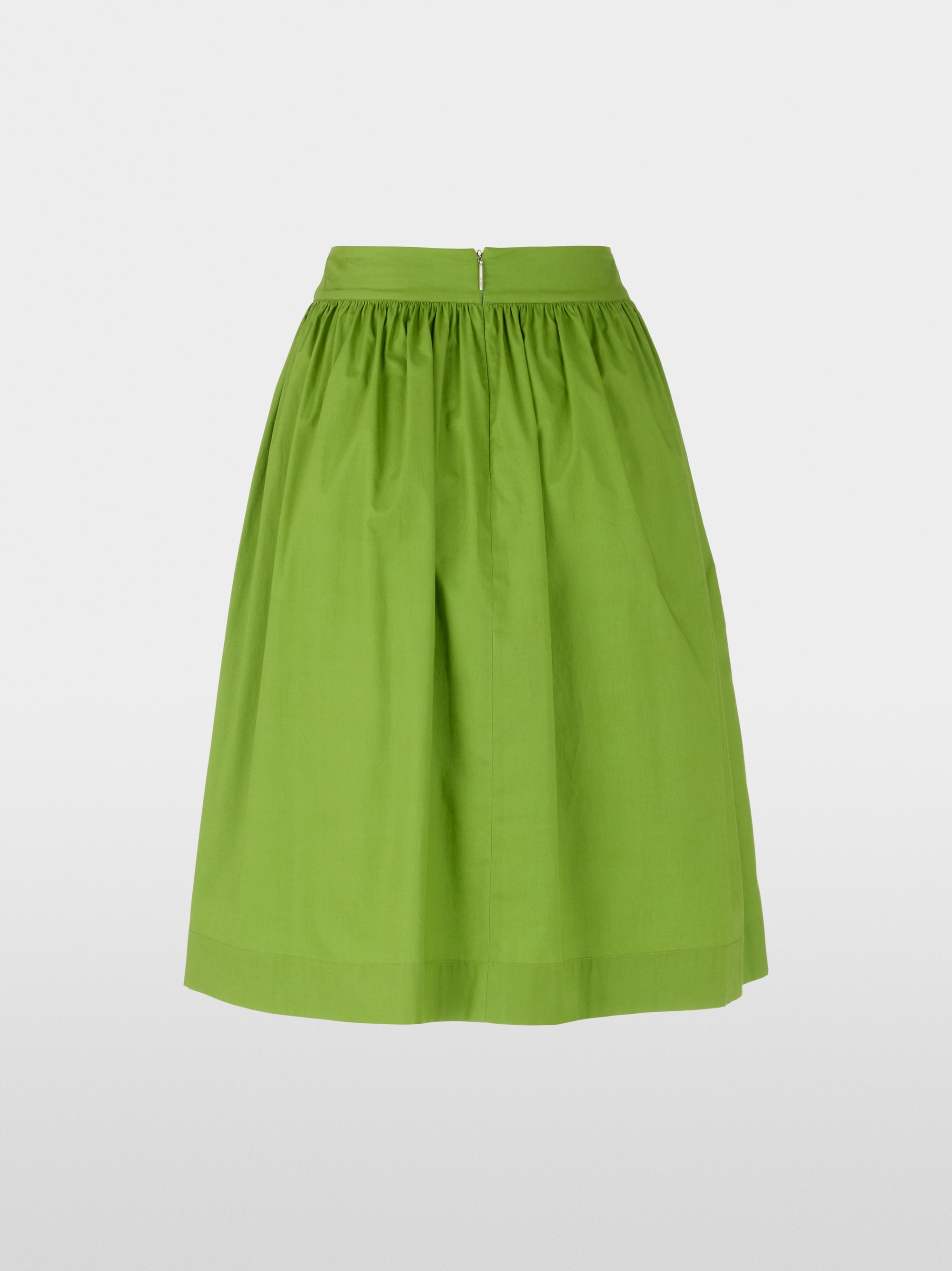 Marc-Cain Wide cotton skirt - plain
