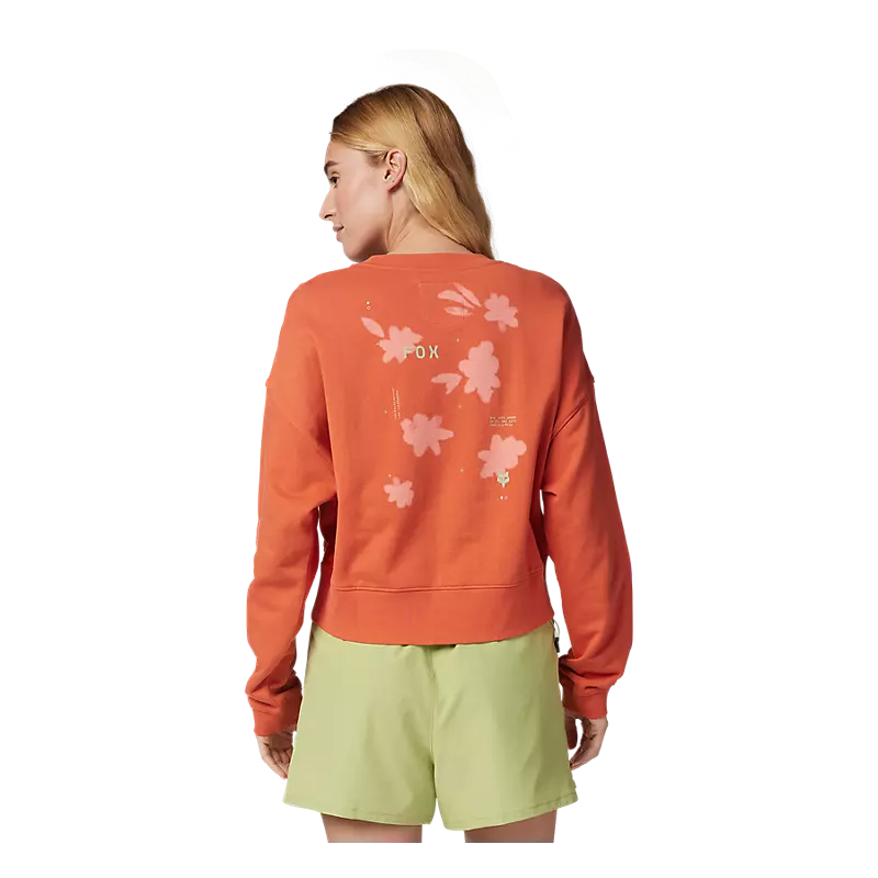 Womens Byrd Pullover Crew Sweatshirt