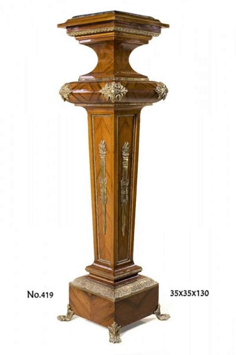 Casa Padrino baroque column 35 x 35 x H. 130 cm - luxury column