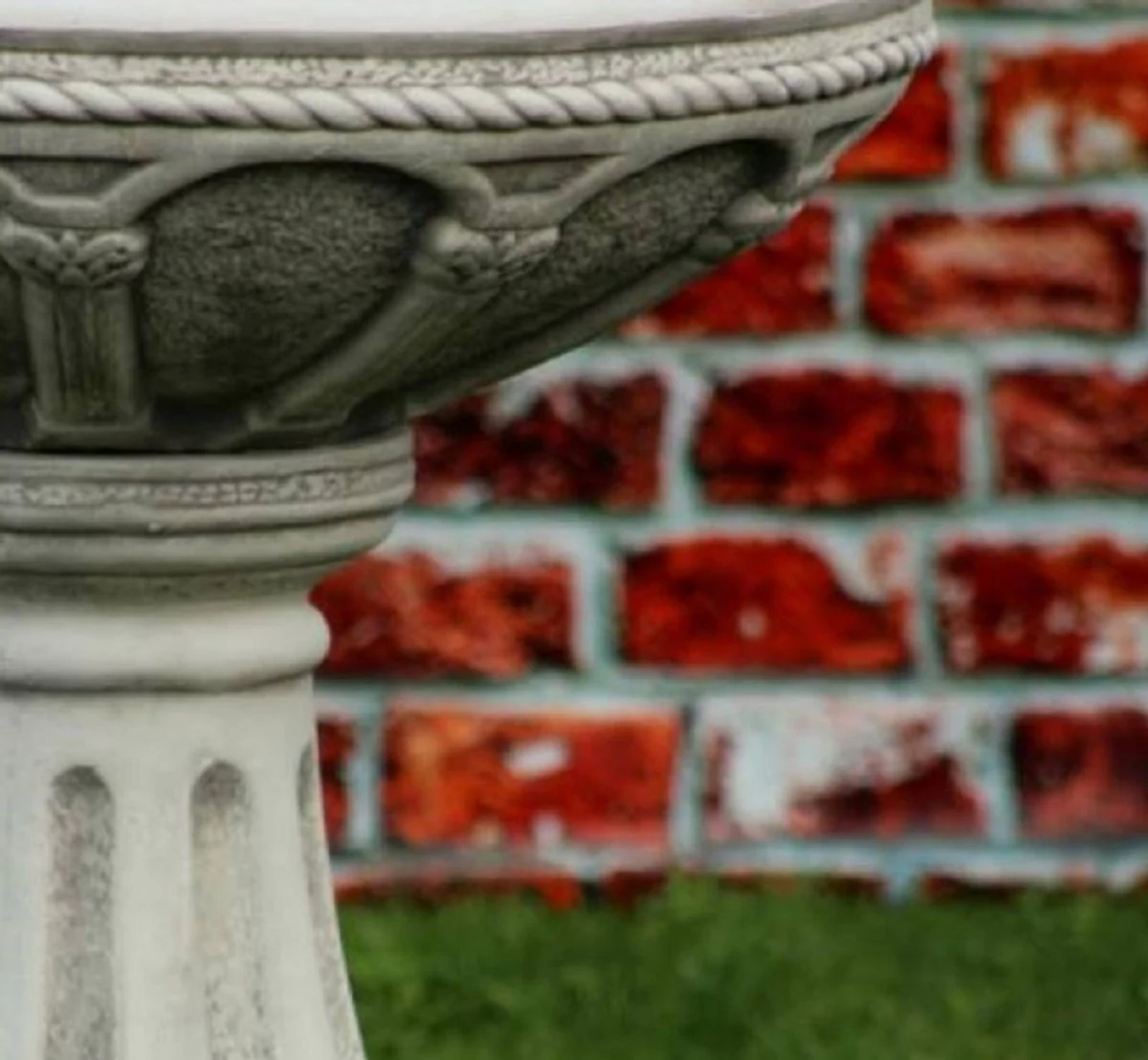 Casa Padrino fuente barroco mujer con jarra gris ? 78 x A. 175 cm - Magn¨ªfica fuente de jard¨ªn estilo barroco - Fuente redonda de piedra para decoraci¨®n de jard¨ªn - Decoraci¨®n de jard¨ªn barrocos