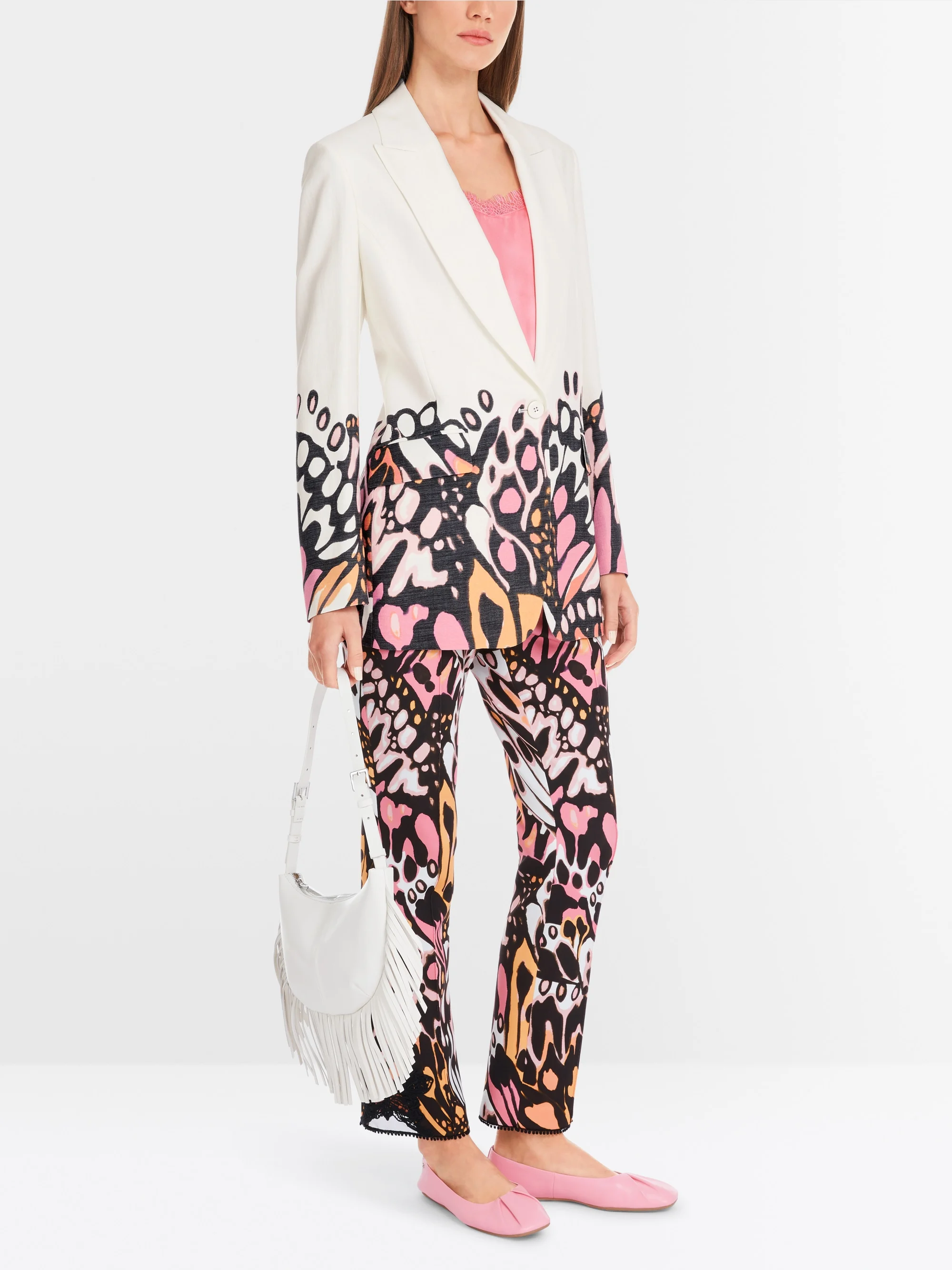 Marc-Cain Blazer with Placed Print