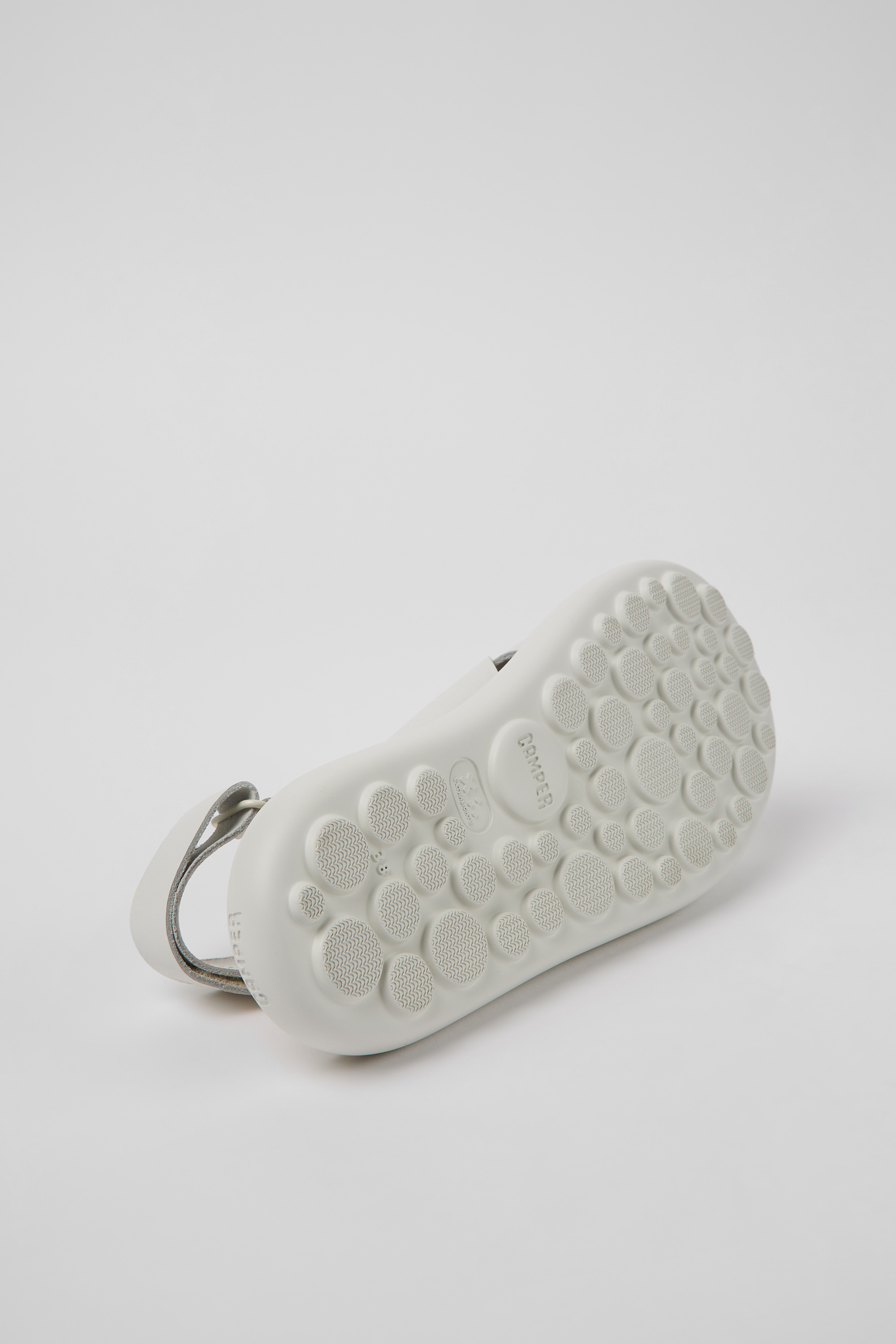 Pelotas Flota - White leather sandals for women