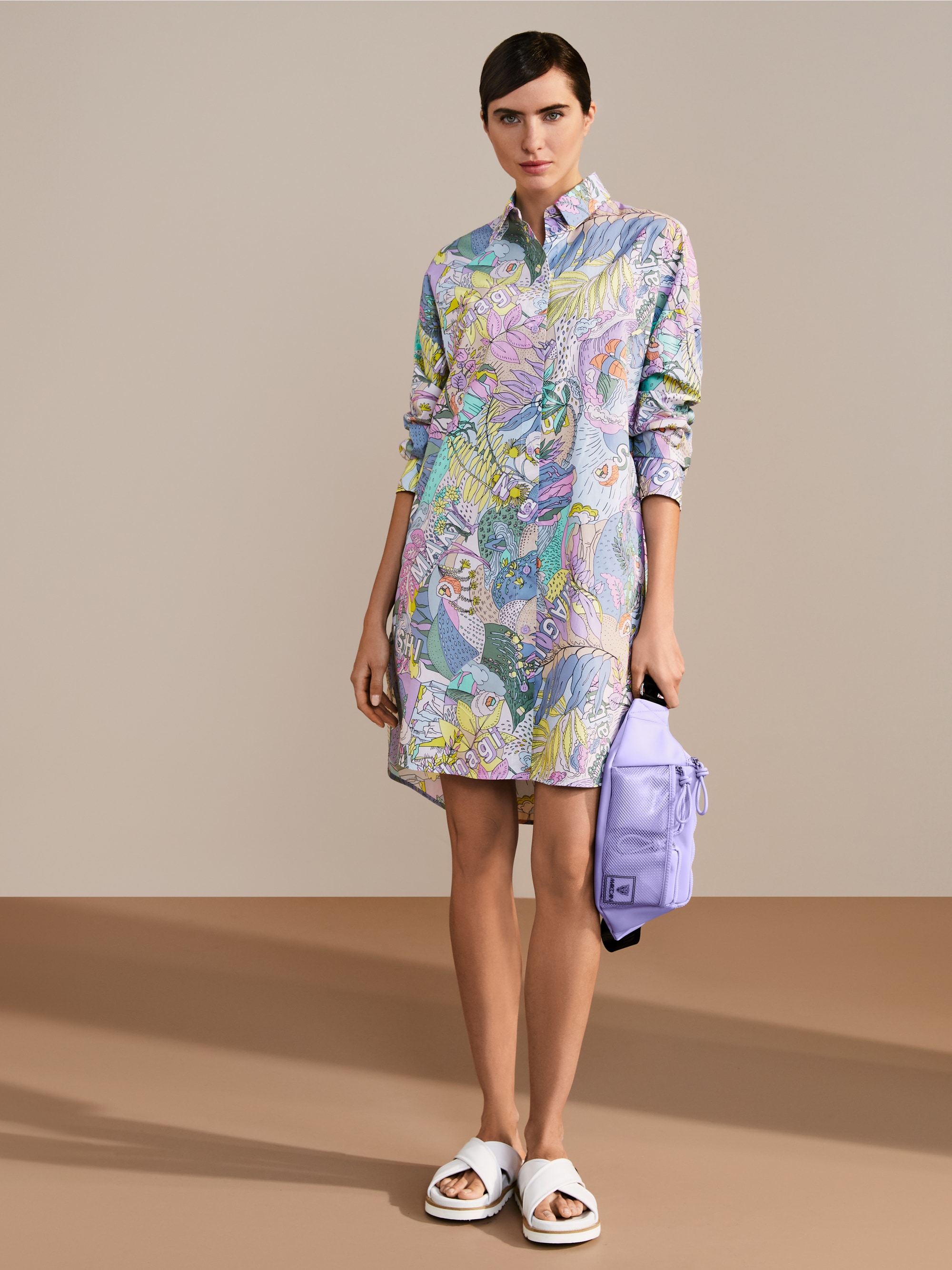 Marc-Cain Rethink Together printed dress