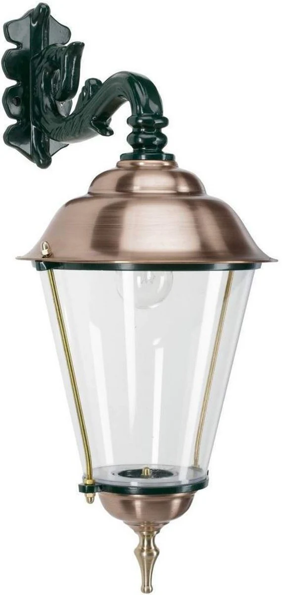 Casa Padrino Art Nouveau Luz Pared Exterior / Linterna 27 x 31,5 x H. 60 cm - Varios Colores - Barroco y Art Nouveau Balcón Terraza al aire libre de la Iluminación