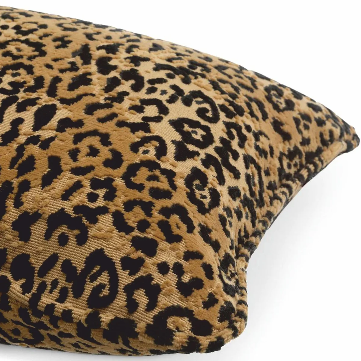Casa Padrino coj¨ªn decorativo de lujo leopardo beige / negro 60 x 40 cm - Accesorios decorativos