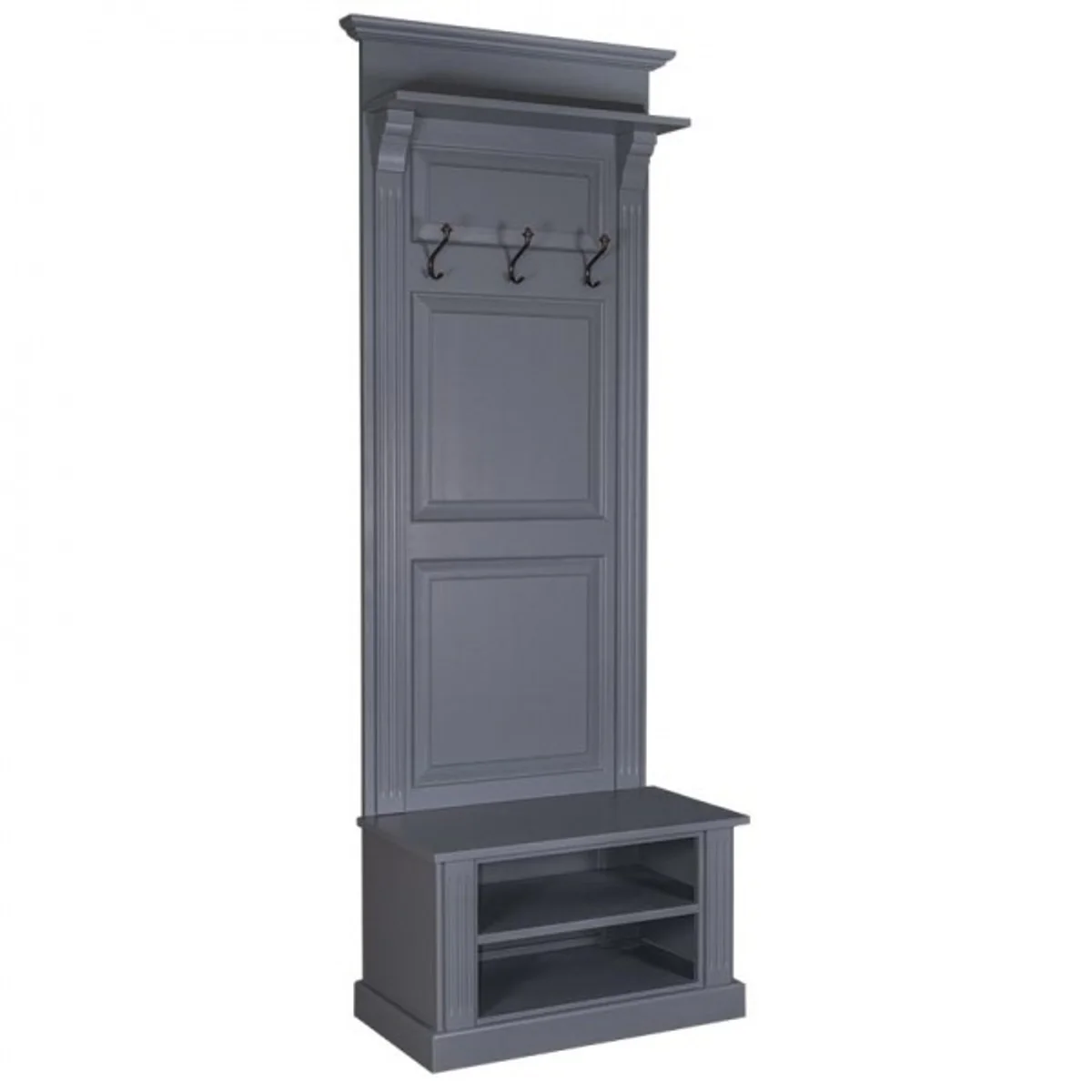 Casa Padrino Nouveau wall wardrobe with storage compartments - country-style Locker