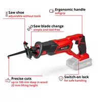 Cordless All Purpose Saw TE-AP 18/22 Li-Solo