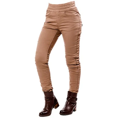 PANTALON LEGGINS OVERLAP JANE LADY 21 CAQUI