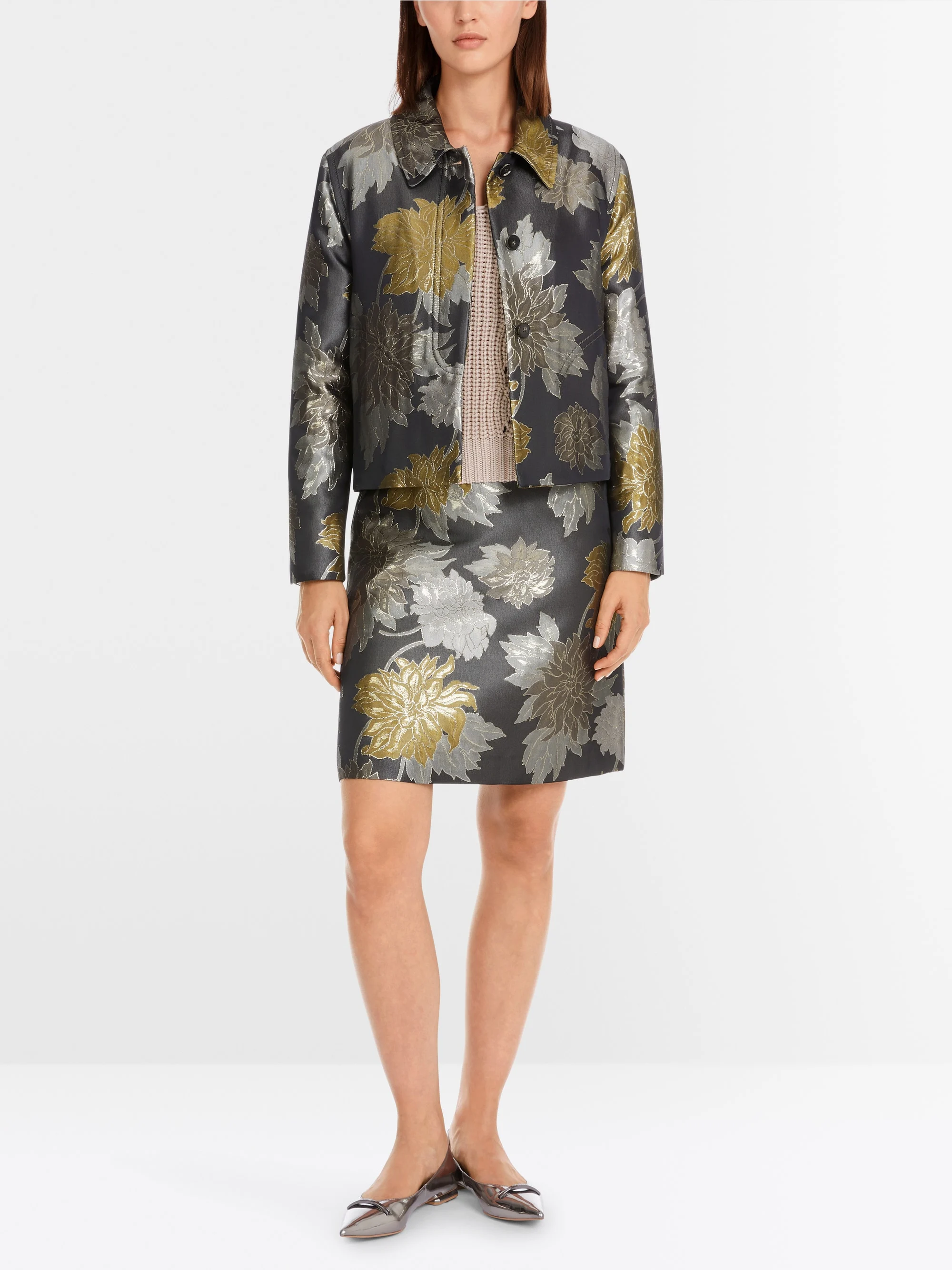 Marc-Cain Short jacquard jacket