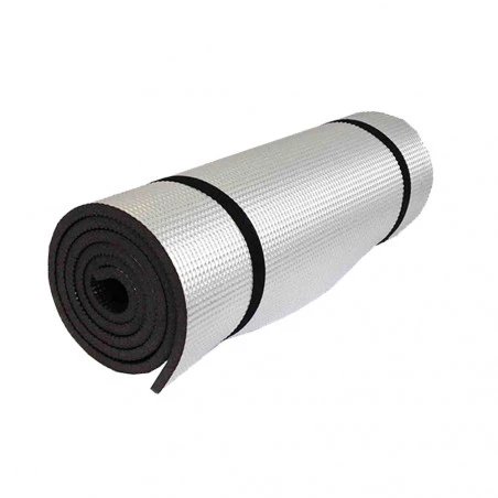 Columbus ALPS gris - Colchoneta hinchable con hinchador