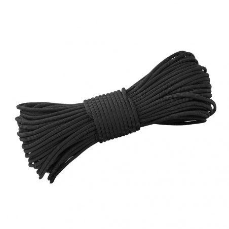 Mil-Tec Kit de Supervivencia Llavero Paracord negro