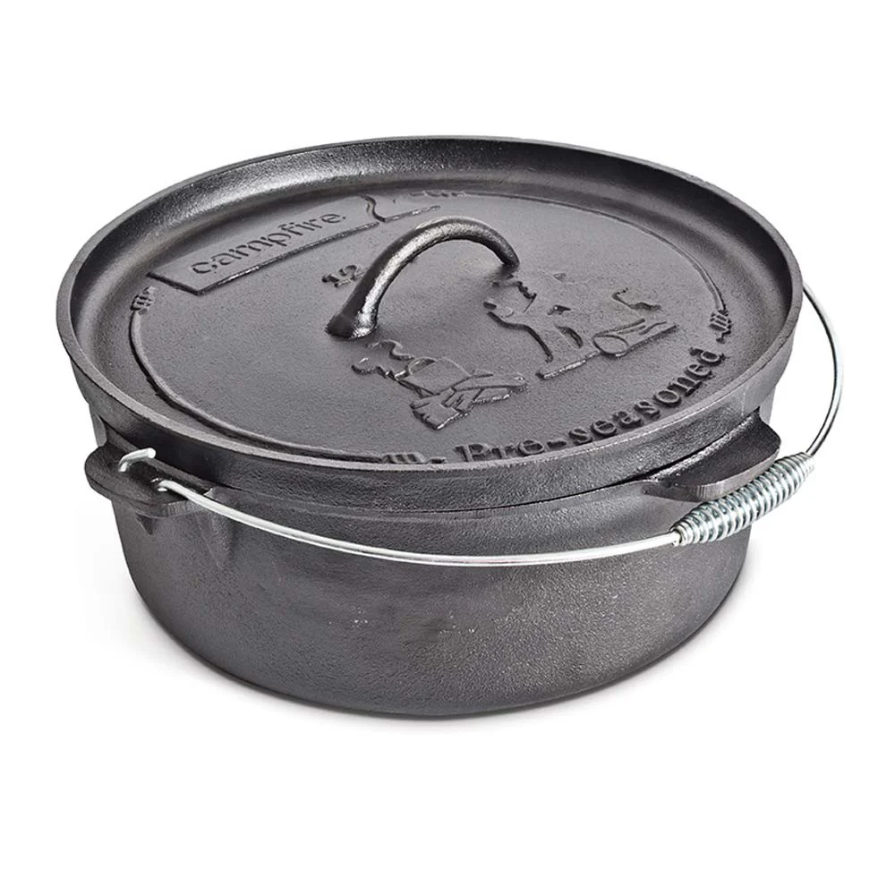 Campfire Camp Oven 11,4 L - Horno holandés hierro fundido