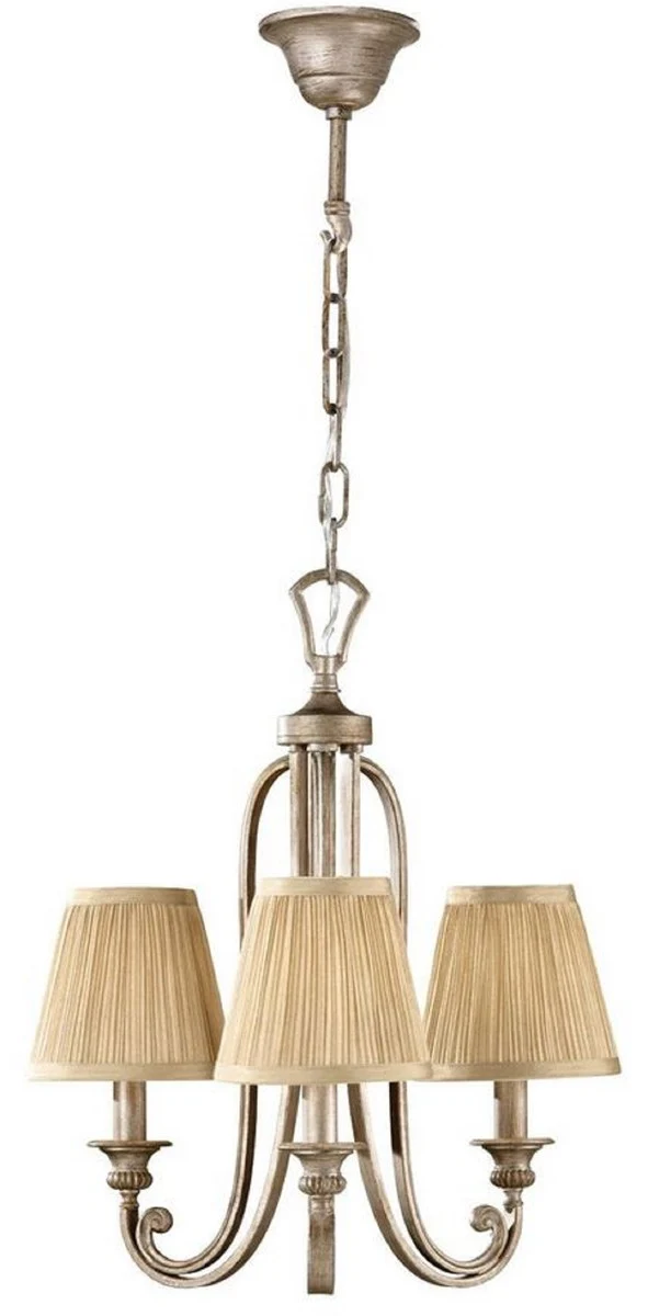 Casa Padrino l¨¢mpara de ara?a plata / oro ? 48,3 cm - L¨¢mparas de ara?a de estilo barroco