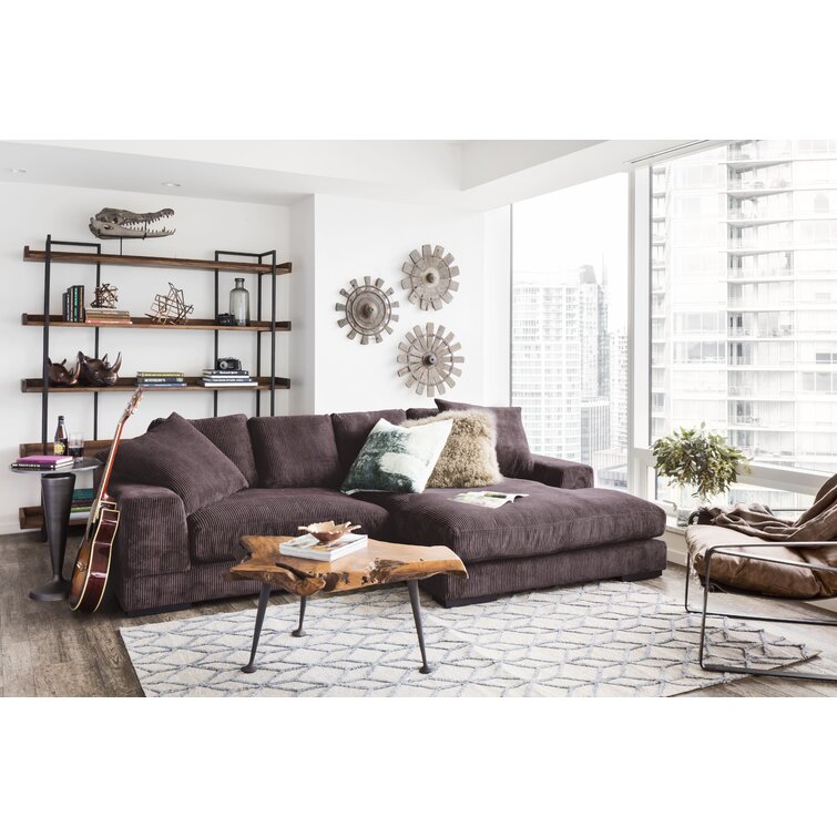 106��� Wide Reversible Sofa & Chaise