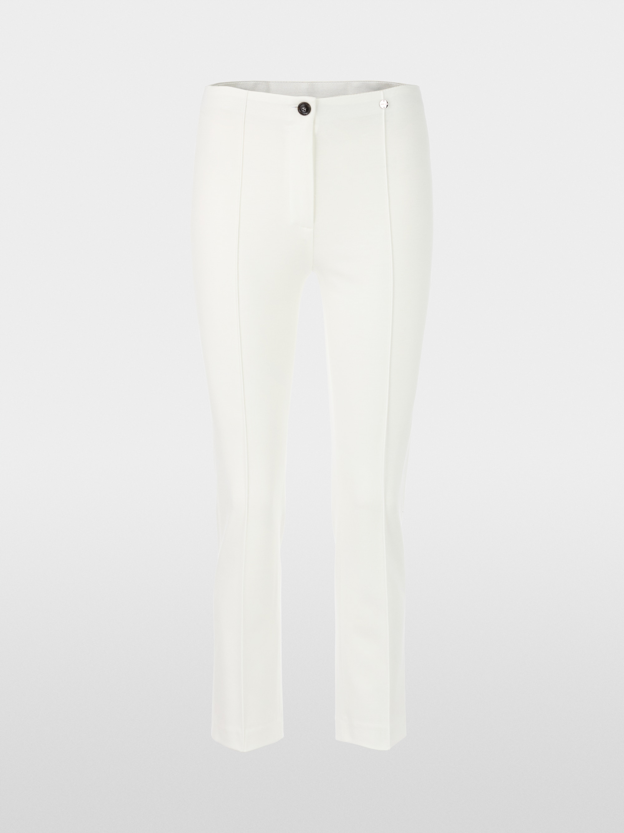 Marc-Cain Stretch trousers with cord piping