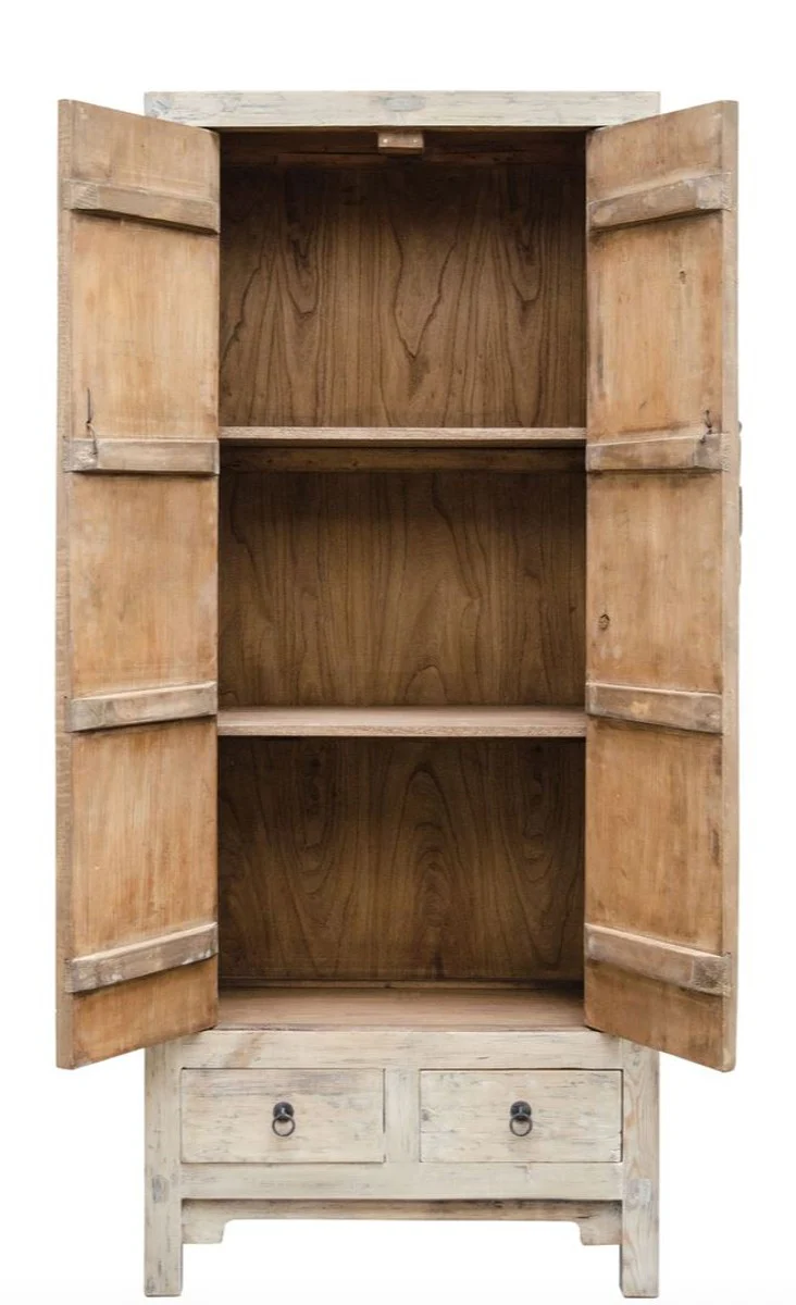 Casa Padrino country style cabinet natural colors 75 x 40 x H. 180 cm - Country Style Cabinet