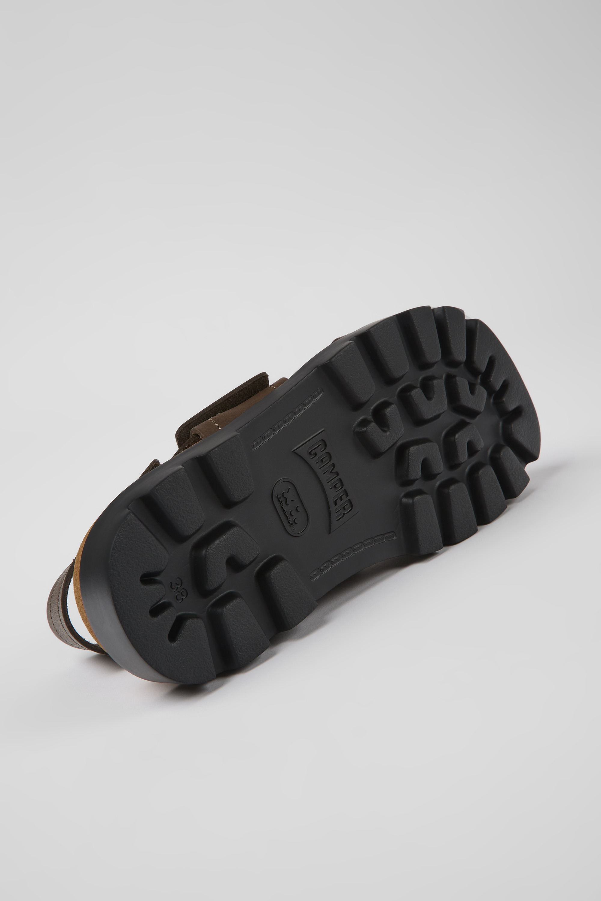 Brutus Sandal - Brown leather sandals for women