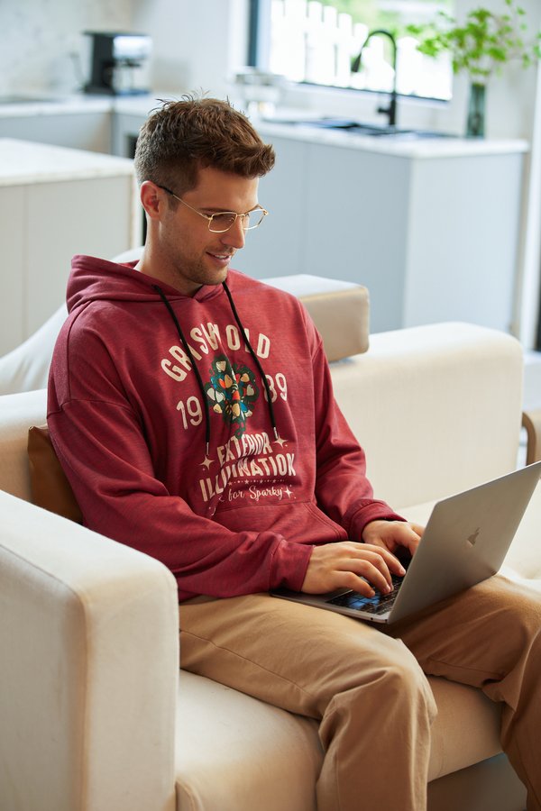 Christmas Text Letters Hoodie Sweatshirt