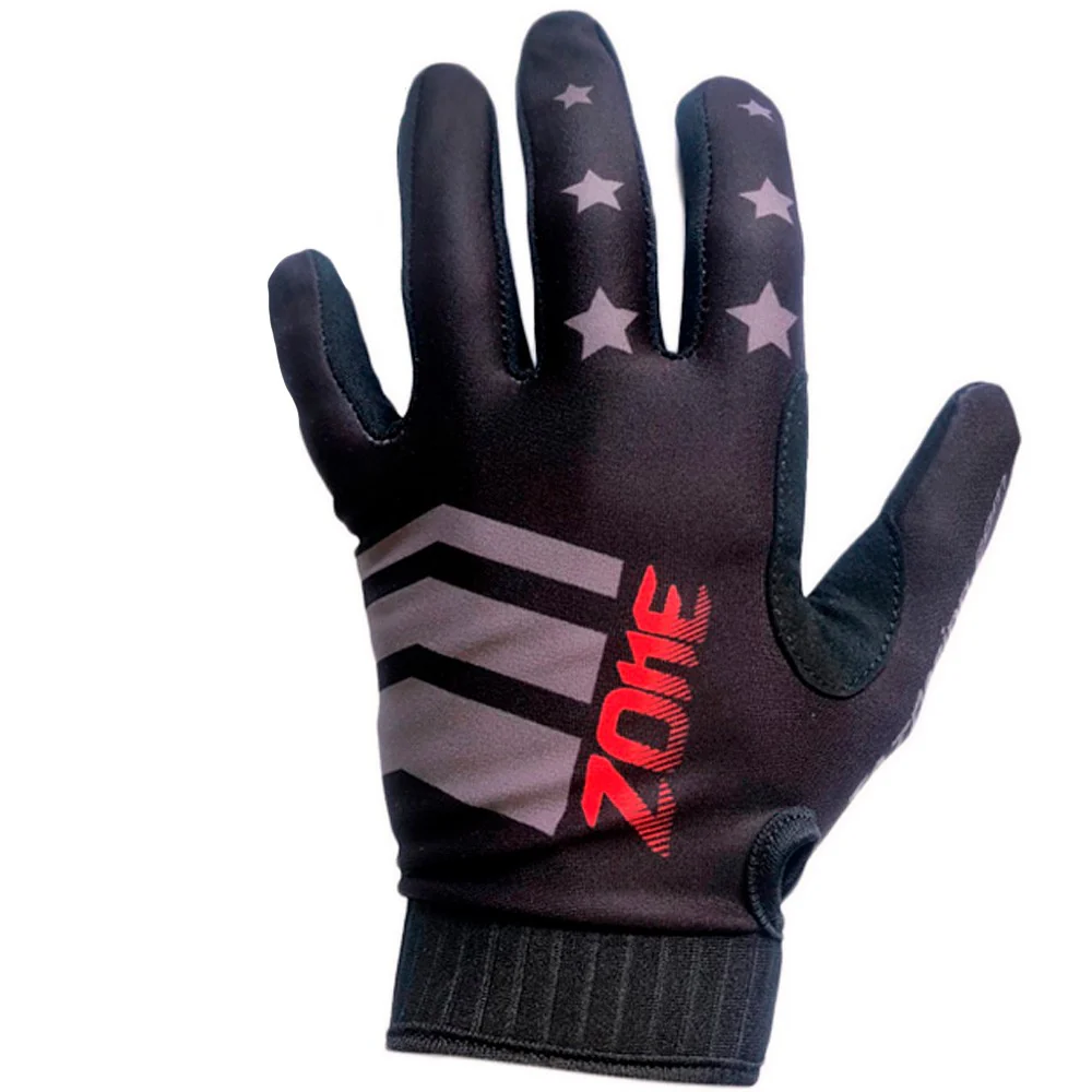GUANTES CROSS ZONE TRIAL PUSH NEGRO