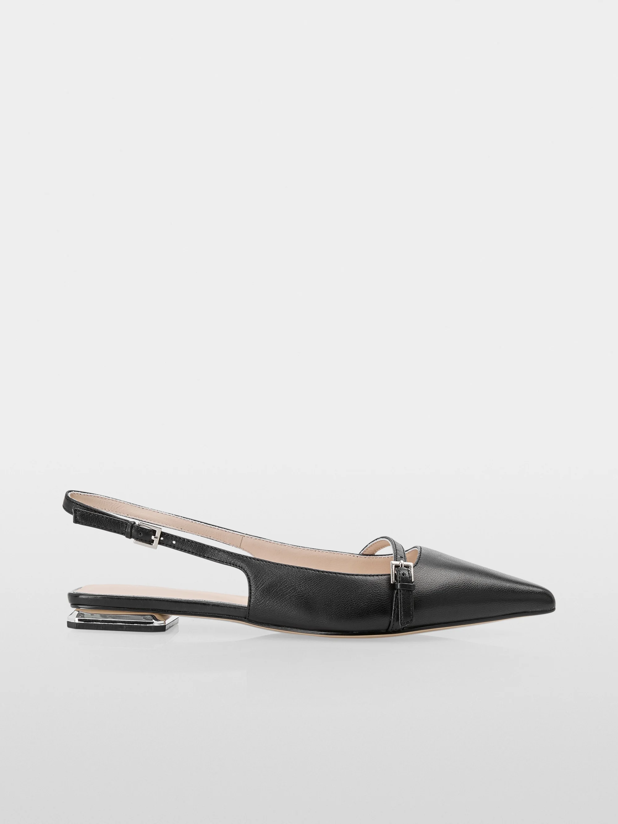 Marc-Cain Leather Ballerina in Slingback Style