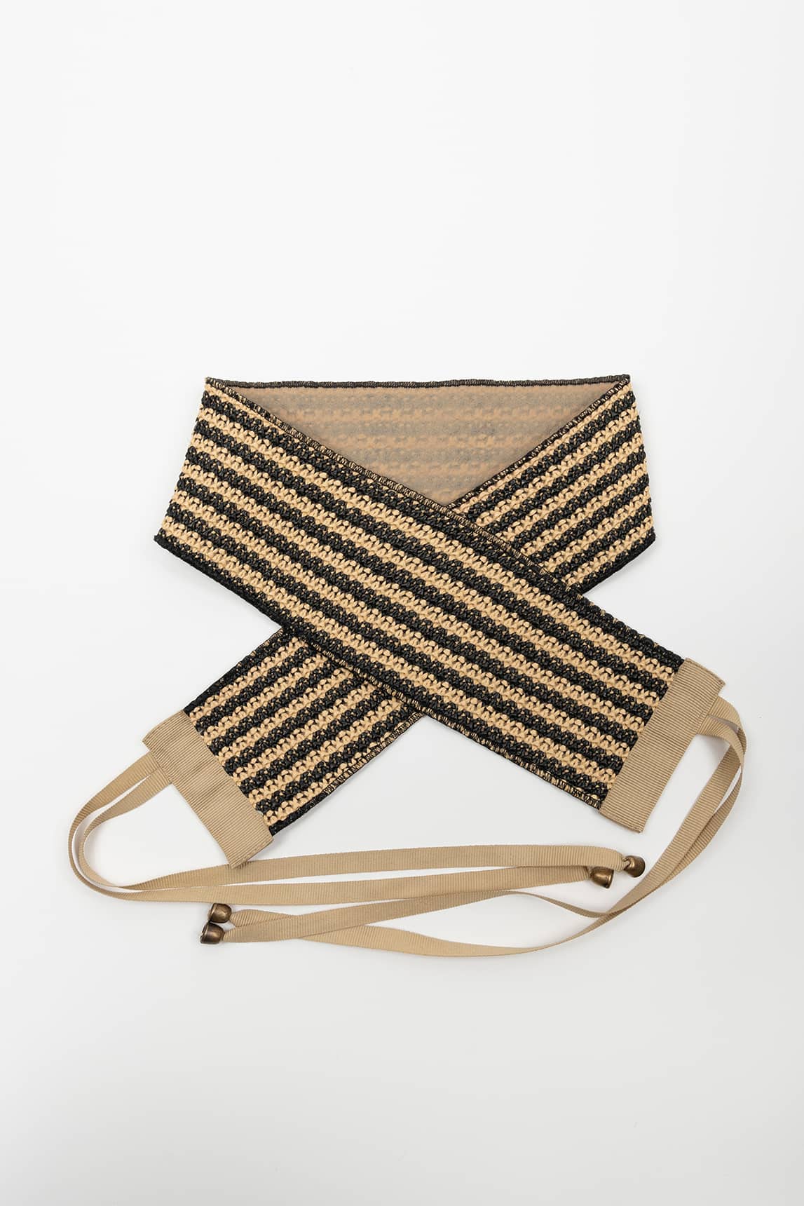 Rivera-spain Fajín Pula negro y beige