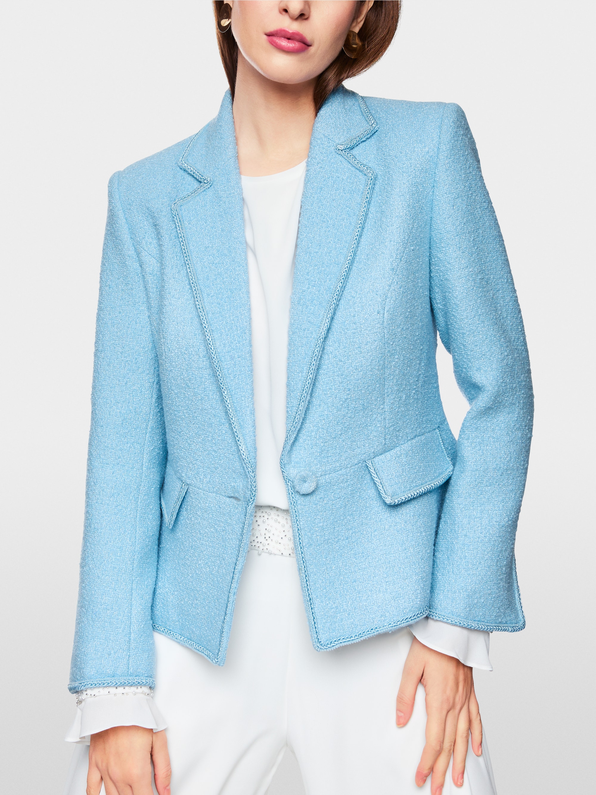 Marc-Cain Elegant bouclé blazer