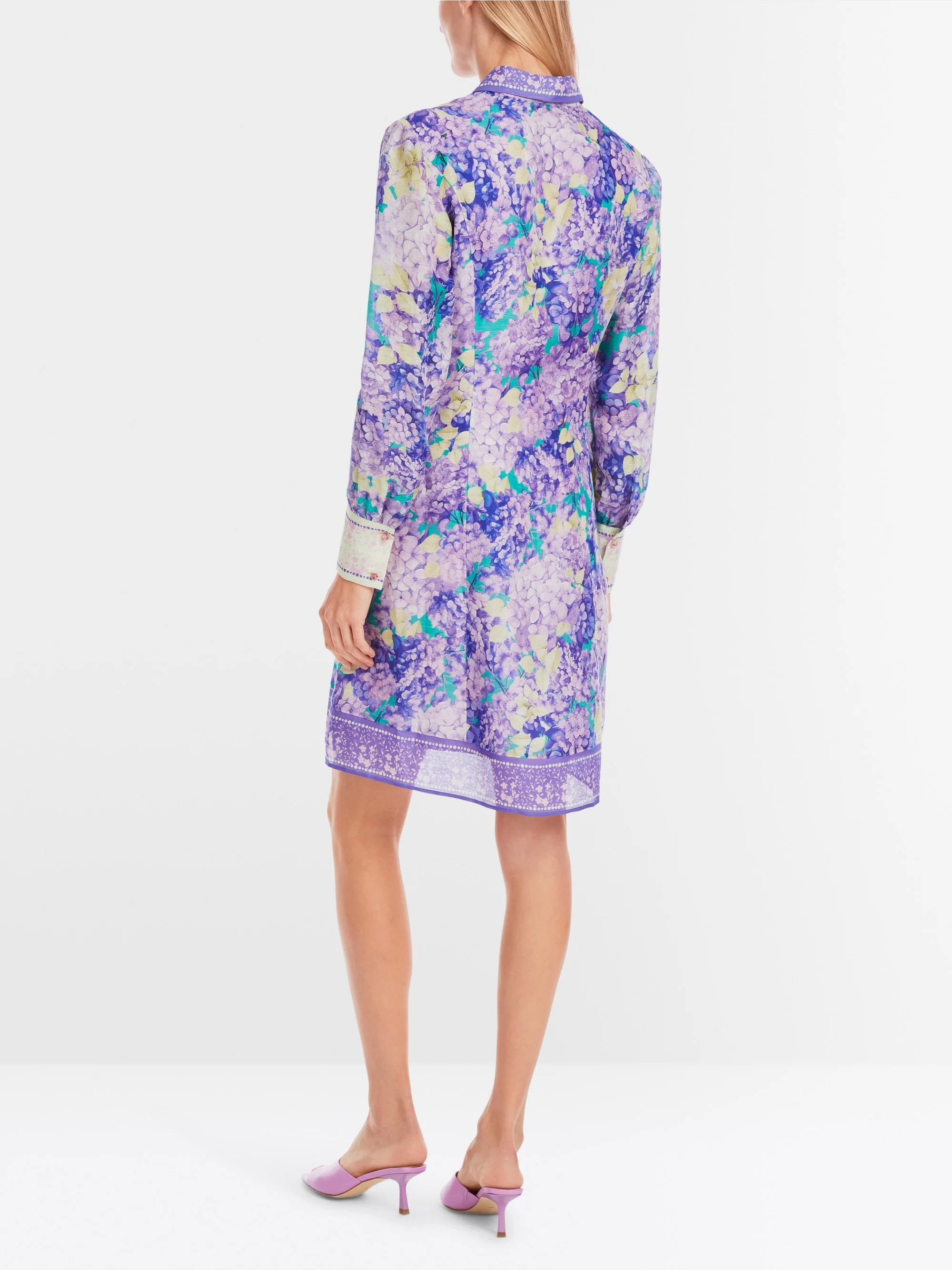 Marc-Cain Floral print short shirt dress