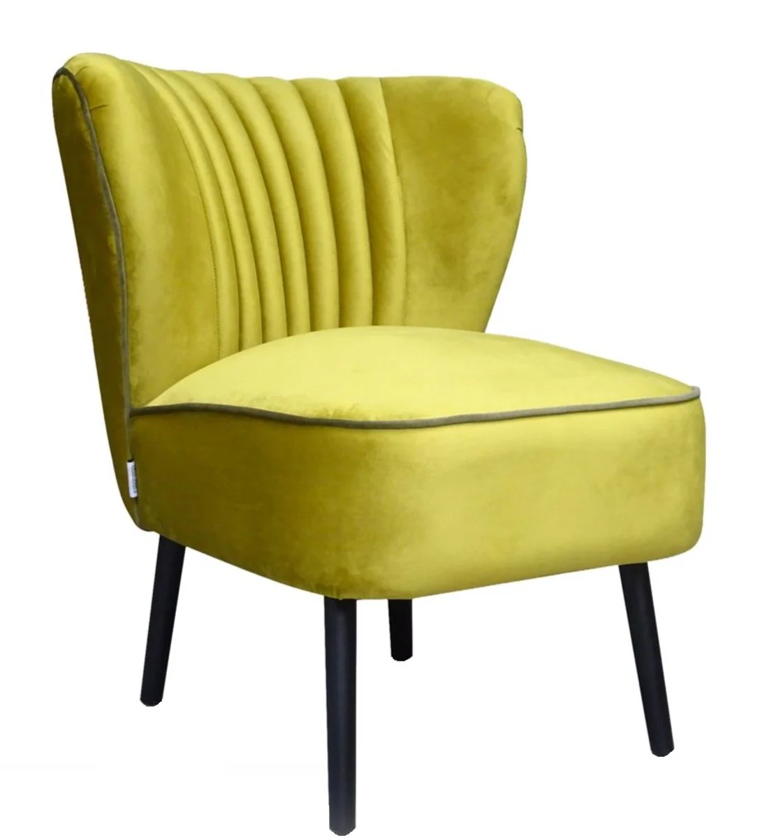 Casa Padrino sillón de salón de lujo dorado 61 x 70 x H. 73 cm - Muebles de Diseño