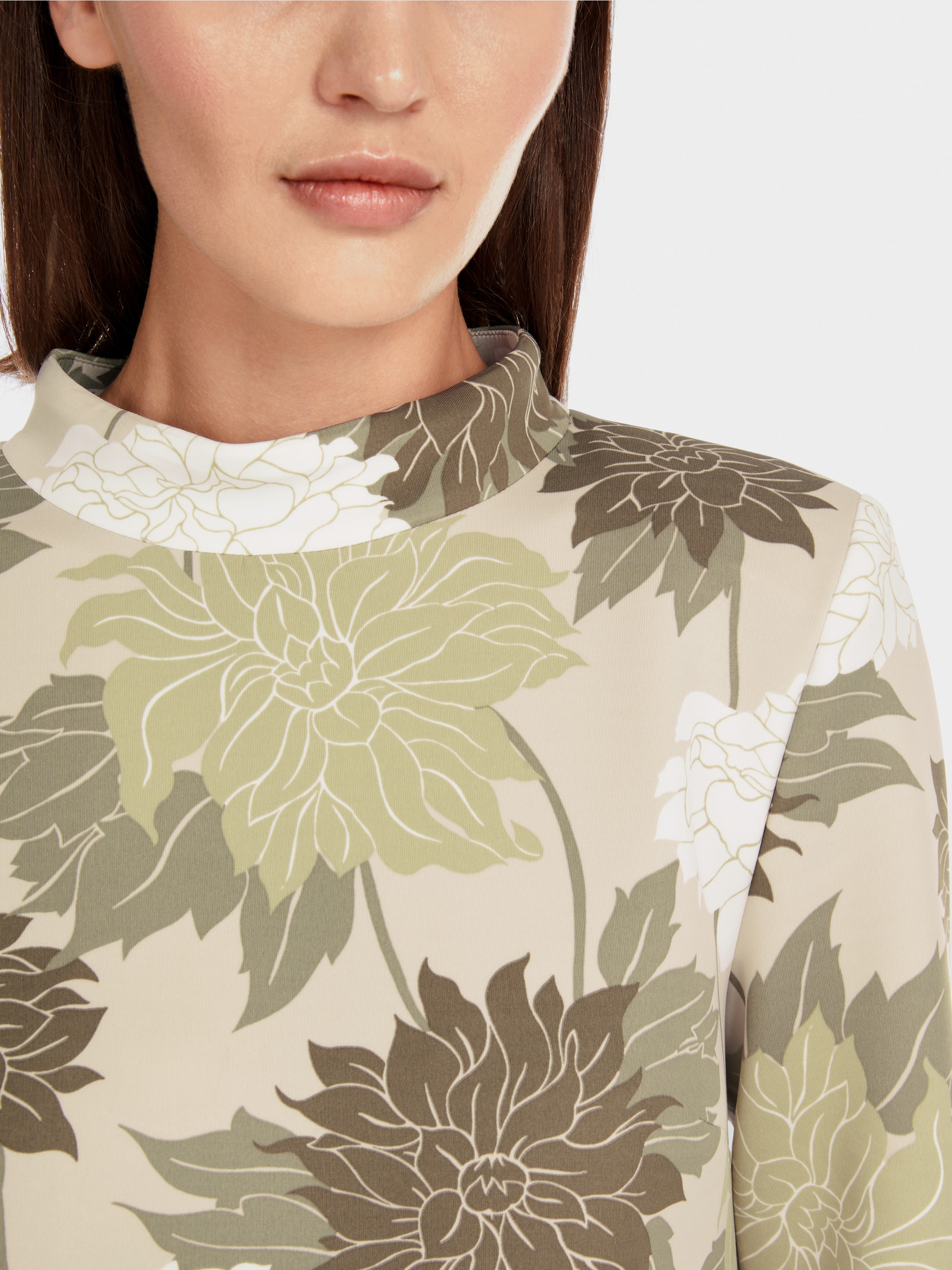 Marc-Cain Scuba jersey floral dress