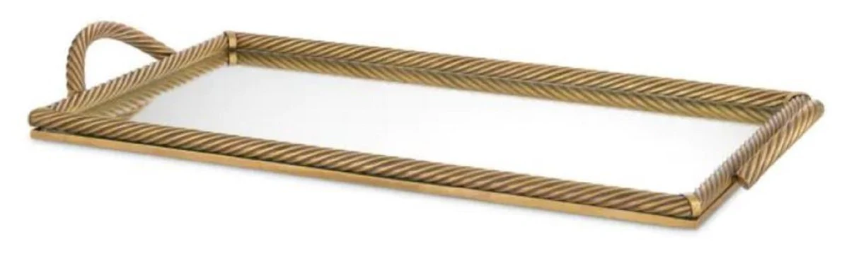 Casa Padrino bandeja de servir de lujo lat¨®n vintage 81 cm